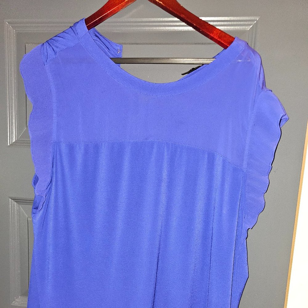 Royal Blue Worthington Woman Top